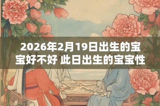 2026年2月19日出生的宝宝好不好 此日出生的宝宝性格