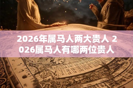 2026年属马人两大贵人 2026属马人有哪两位贵人 2026年属马人两大贵人 2026属马人有哪两位贵人