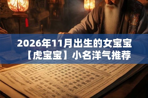 2026年11月出生的女宝宝【虎宝宝】小名洋气推荐