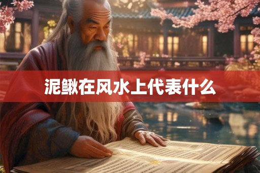 泥鳅在风水上代表什么 泥鳅在风水上代表什么