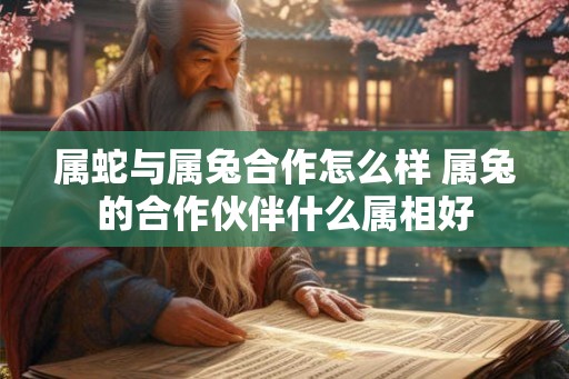 属蛇与属兔合作怎么样 属兔的合作伙伴什么属相好 属蛇与属兔合作怎么样 属兔的合作伙伴什么属相好