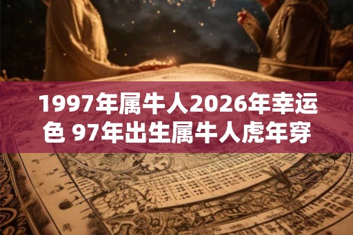1997年属牛人2026年幸运色 97年出生属牛人虎年穿什么颜色衣服好 1997年属牛人2026年幸运色 97年出生属牛人虎年穿什么颜色衣服好