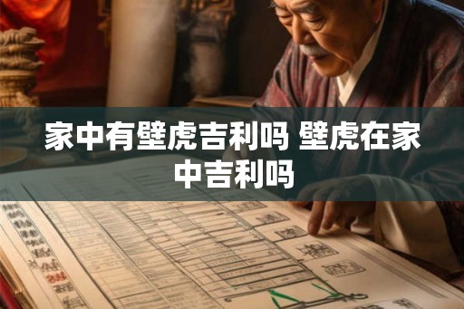 家中有壁虎吉利吗 壁虎在家中吉利吗
