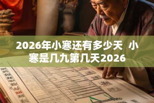 2026年小寒还有多少天 小寒是几九第几天2026 2026年小寒还有多少天 小寒是几九第几天2026