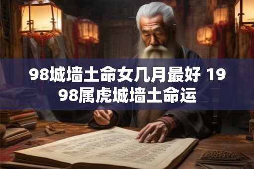 98城墙土命女几月最好 1998属虎城墙土命运 98城墙土命女几月最好 1998属虎城墙土命运