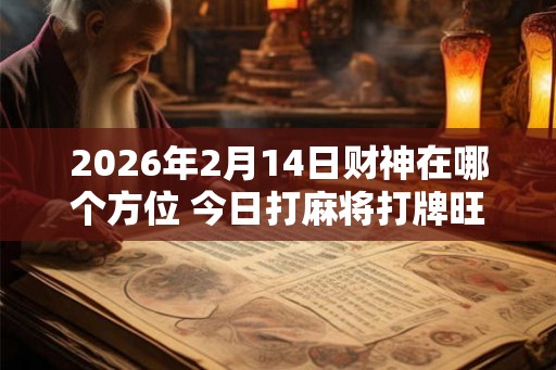 2026年2月14日财神在哪个方位 今日打麻将打牌旺运方位