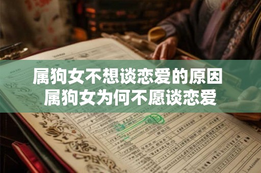属狗女不想谈恋爱的原因 属狗女为何不愿谈恋爱