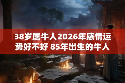 38岁属牛人2026年感情运势好不好 85年出生的牛人桃花运如何 38岁属牛人2026年感情运势好不好 85年出生的牛人桃花运如何