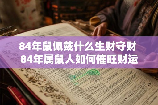 84年鼠佩戴什么生财守财 84年属鼠人如何催旺财运