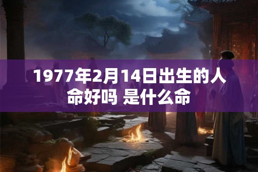 1977年2月14日出生的人命好吗 是什么命