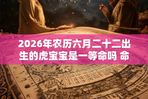 2026年农历六月二十二出生的虎宝宝是一等命吗 命运如何 2026年农历六月二十二出生的虎宝宝是一等命吗 命运如何