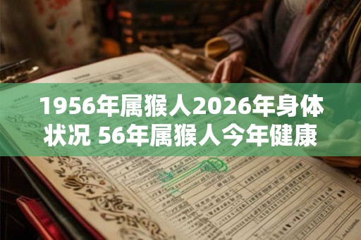 1956年属猴人2026年身体状况 56年属猴人今年健康运如何 1956年属猴人2026年身体状况 56年属猴人今年健康运如何