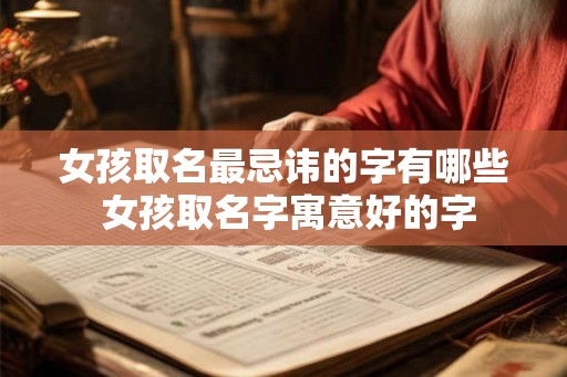 女孩取名最忌讳的字有哪些 女孩取名字寓意好的字