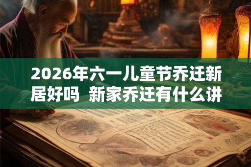 2026年六一儿童节乔迁新居好吗  新家乔迁有什么讲究