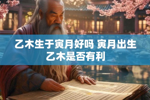 乙木生于寅月好吗 寅月出生乙木是否有利 乙木生于寅月好吗 寅月出生乙木是否有利