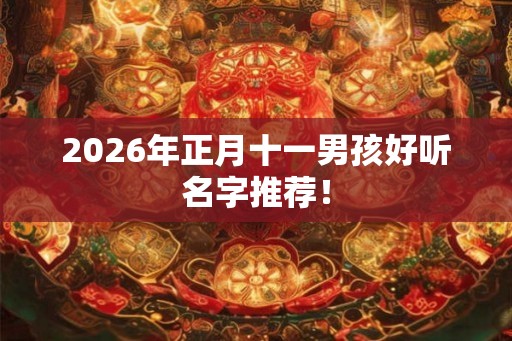 2026年正月十一男孩好听名字推荐! 2026年正月十一男孩好听名字推荐!