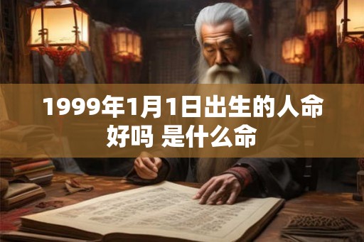 1999年1月1日出生的人命好吗 是什么命
