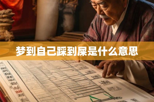 梦到自己踩到屎是什么意思