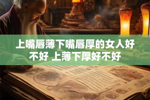 上嘴唇薄下嘴唇厚的女人好不好 上薄下厚好不好