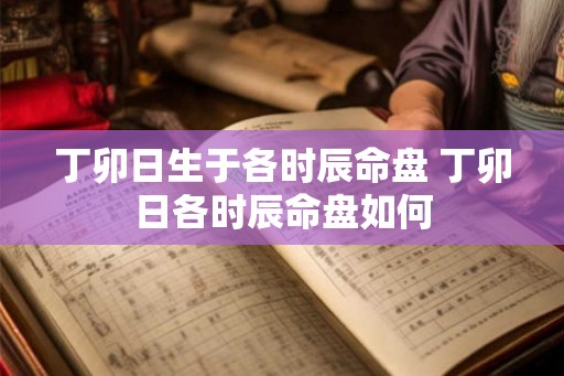 丁卯日生于各时辰命盘 丁卯日各时辰命盘如何