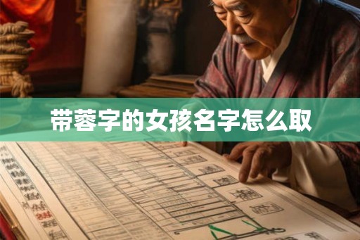 带蓉字的女孩名字怎么取