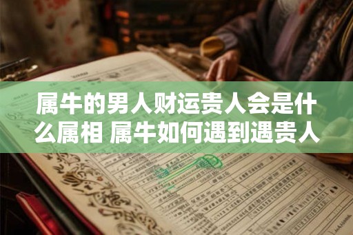 属牛的男人财运贵人会是什么属相 属牛如何遇到遇贵人 属牛的男人财运贵人会是什么属相 属牛如何遇到遇贵人