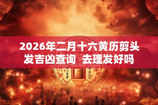 2026年二月十六黄历剪头发吉凶查询  去理发好吗