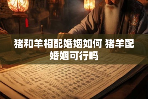 猪和羊相配婚姻如何 猪羊配婚姻可行吗 猪和羊相配婚姻如何 猪羊配婚姻可行吗