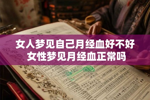 女人梦见自己月经血好不好 女性梦见月经血正常吗 女人梦见自己月经血好不好 女性梦见月经血正常吗