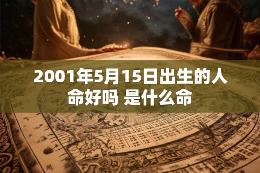 2001年5月15日出生的人命好吗 是什么命