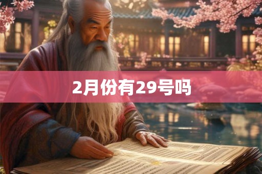 2月份有29号吗