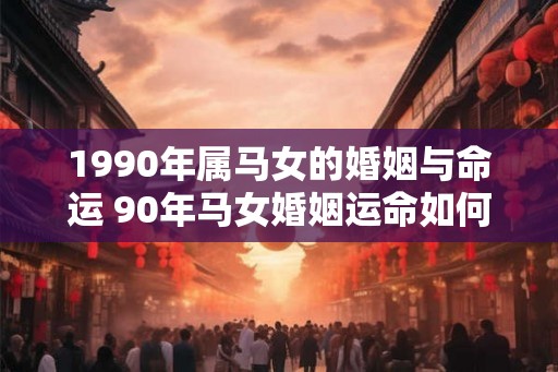 1990年属马女的婚姻与命运 90年马女婚姻运命如何