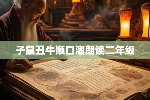 子鼠丑牛顺口溜朗读二年级