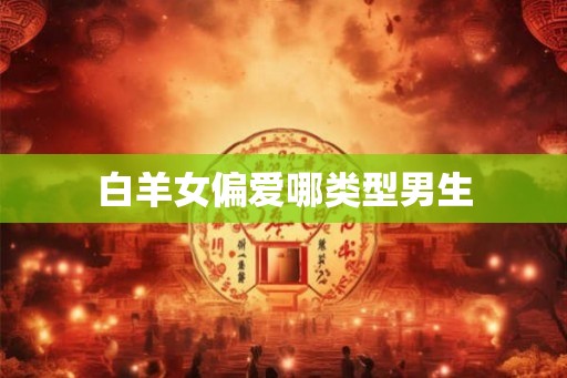 白羊女偏爱哪类型男生
