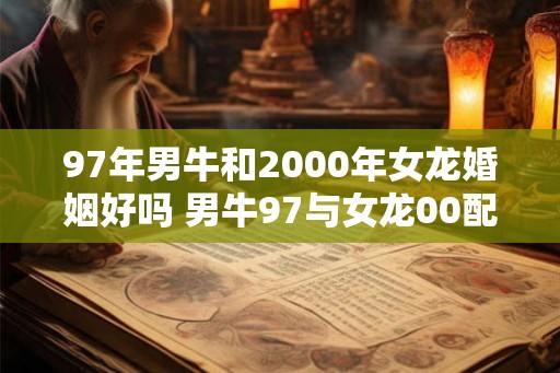 97年男牛和2000年女龙婚姻好吗 男牛97与女龙00配对可行吗