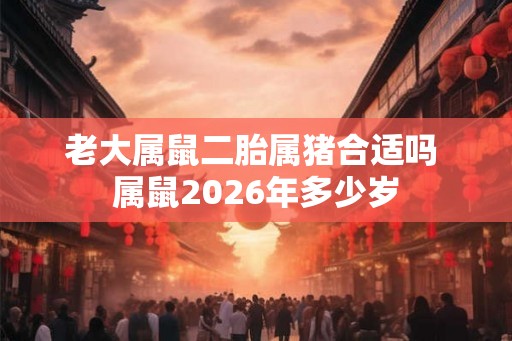 老大属鼠二胎属猪合适吗 属鼠2026年多少岁