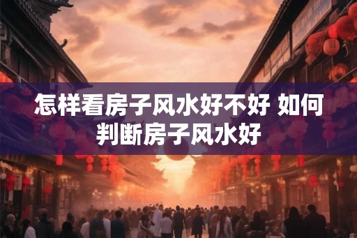 怎样看房子风水好不好 如何判断房子风水好 怎样看房子风水好不好 如何判断房子风水好