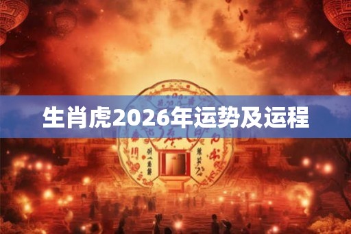 生肖虎2026年运势及运程 生肖虎2026年运势及运程