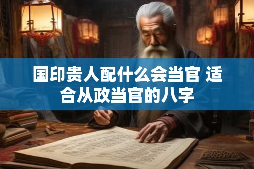 国印贵人配什么会当官 适合从政当官的八字 国印贵人配什么会当官 适合从政当官的八字