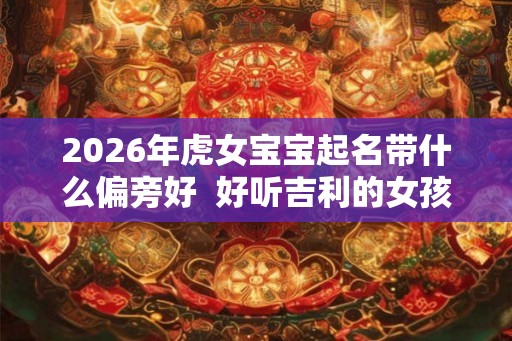 2026年虎女宝宝起名带什么偏旁好  好听吉利的女孩名字