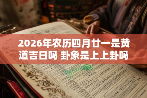 2026年农历四月廿一是黄道吉日吗 卦象是上上卦吗