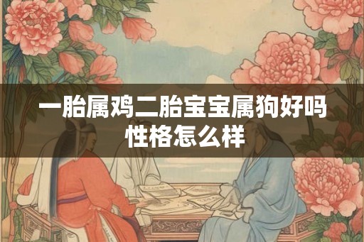 一胎属鸡二胎宝宝属狗好吗 性格怎么样