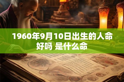 1960年9月10日出生的人命好吗 是什么命 1960年9月10日出生的人命好吗 是什么命