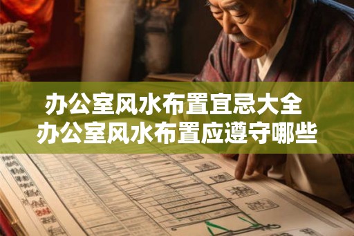 办公室风水布置宜忌大全 办公室风水布置应遵守哪些宜忌