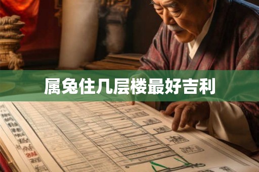 属兔住几层楼最好吉利