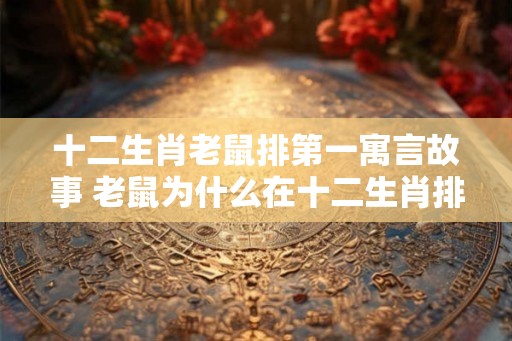 十二生肖老鼠排第一寓言故事 老鼠为什么在十二生肖排名第一