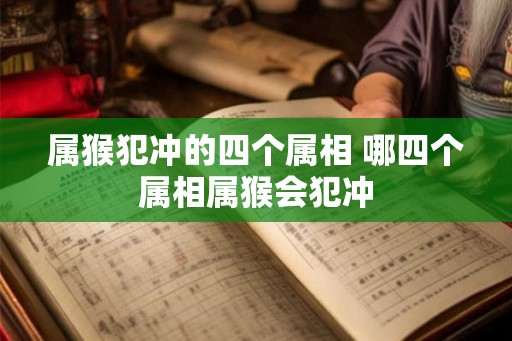 属猴犯冲的四个属相 哪四个属相属猴会犯冲