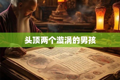 头顶两个漩涡的男孩