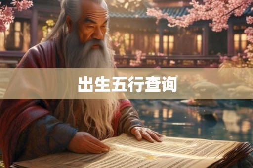 出生五行查询