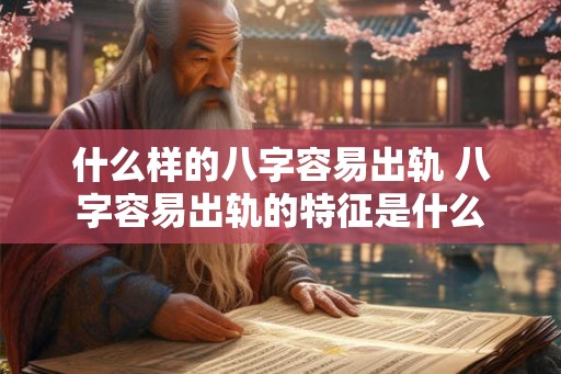 什么样的八字容易出轨 八字容易出轨的特征是什么